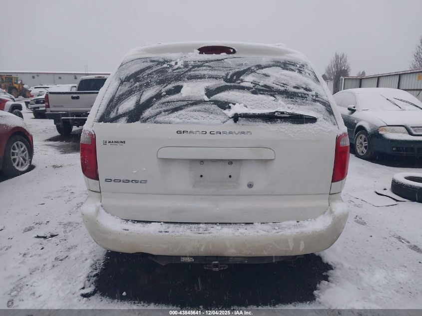 2006 Dodge Grand Caravan VIN: 1D4GP24RX6B647021 Lot: 43845641