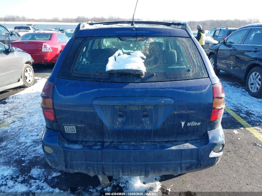 2004 Pontiac Vibe VIN: 5Y2SM62834Z430996 Lot: 43845659