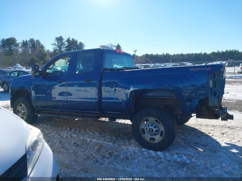 2017 Chevrolet Silverado 2500Hd Wt VIN: 1GC2KUEG5HZ165114 Lot: 43845684