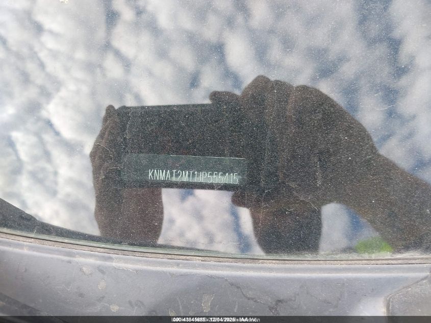 2018 Nissan Rogue Sv VIN: KNMAT2MT1JP555415 Lot: 43845685
