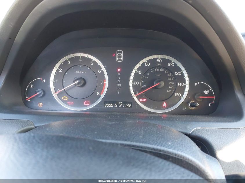 2009 Honda Accord 2.4 Lx VIN: 1HGCP26389A087791 Lot: 43845698