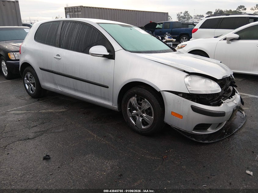 WVWBR71K87W042740 2007 Volkswagen Rabbit 2-Door auction photo 1