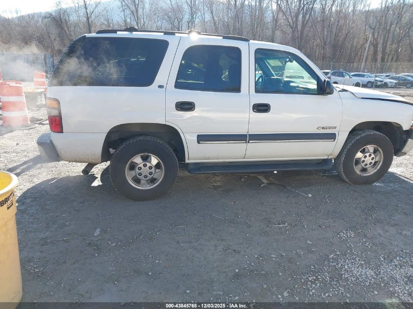 2002 Chevrolet Tahoe Ls VIN: 1GNEK13Z12J236757 Lot: 43845768