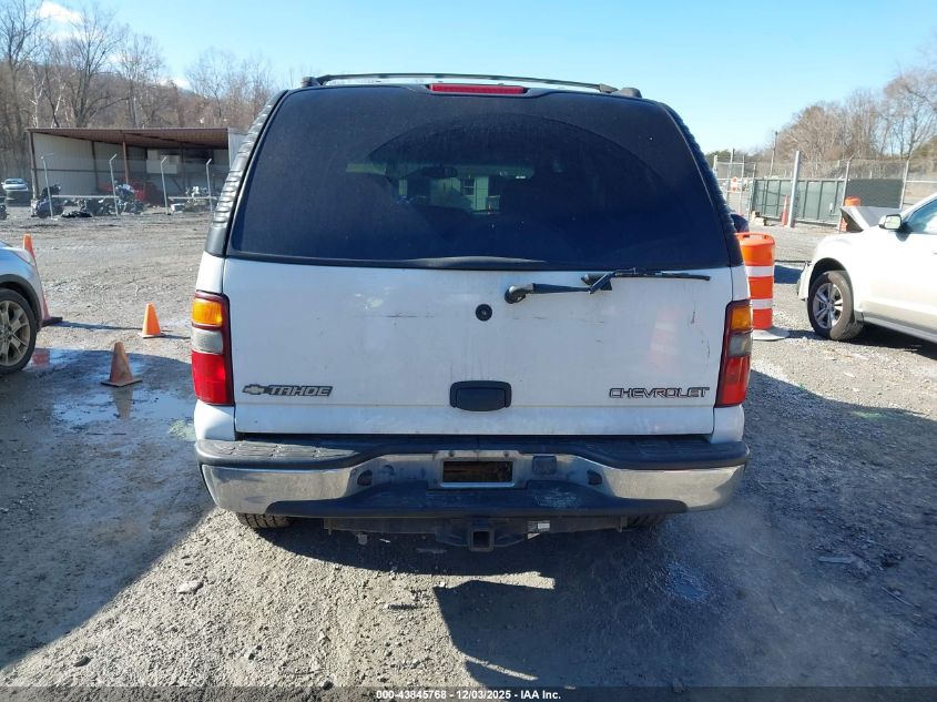 2002 Chevrolet Tahoe Ls VIN: 1GNEK13Z12J236757 Lot: 43845768