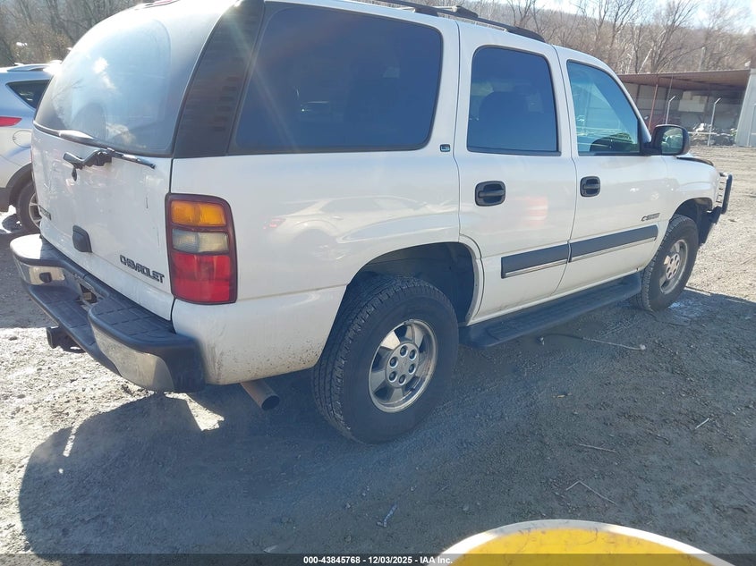 1GNEK13Z12J236757 2002 CHEVROLET TAHOE photo no. 4