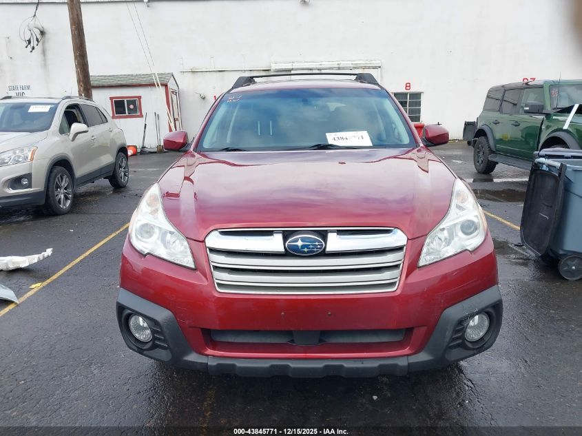 2013 Subaru Outback 2.5I Limited VIN: 4S4BRCKC0D3284981 Lot: 43845771