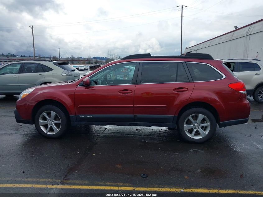 2013 Subaru Outback 2.5I Limited VIN: 4S4BRCKC0D3284981 Lot: 43845771