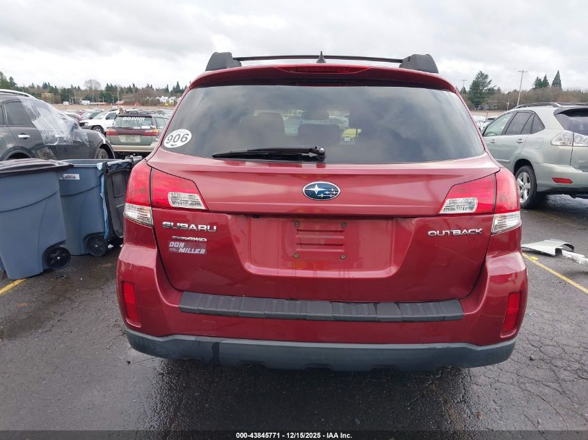 2013 Subaru Outback 2.5I Limited VIN: 4S4BRCKC0D3284981 Lot: 43845771