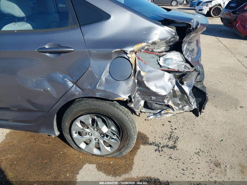 2015 Hyundai Accent Gls VIN: KMHCT4AE5FU884262 Lot: 43845785