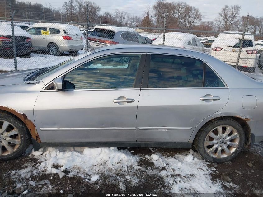 2007 Honda Accord 3.0 Se VIN: 1HGCM66427A083418 Lot: 43845796