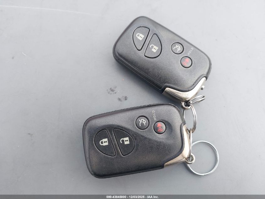 2009 Lexus Is 250 VIN: JTHCK262895032513 Lot: 43845800