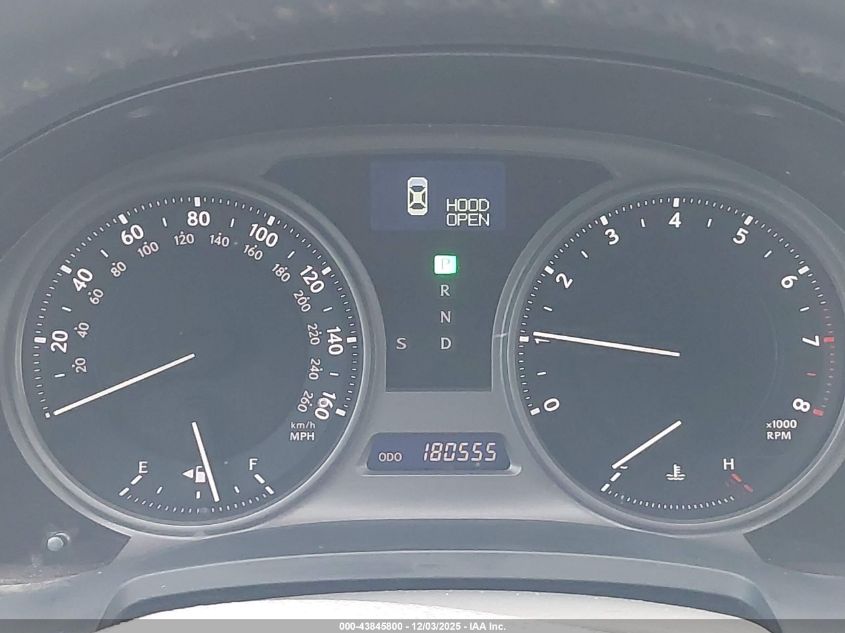 2009 Lexus Is 250 VIN: JTHCK262895032513 Lot: 43845800