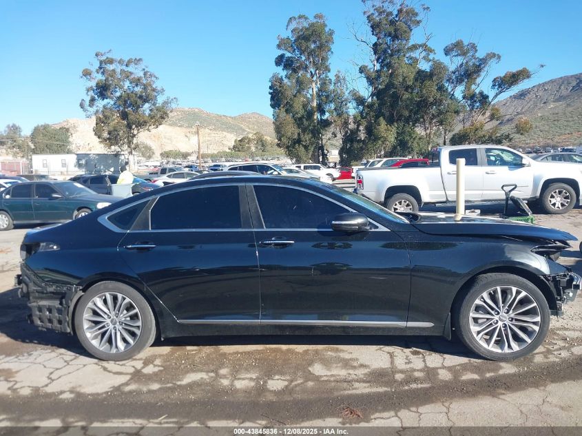 2016 Hyundai Genesis 3.8 VIN: KMHGN4JE0GU129260 Lot: 43845836