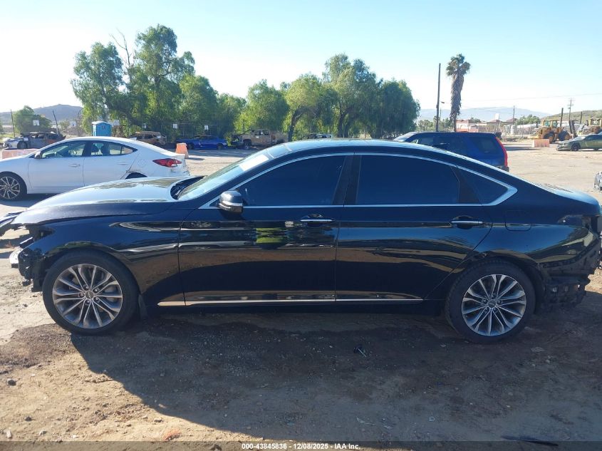 2016 Hyundai Genesis 3.8 VIN: KMHGN4JE0GU129260 Lot: 43845836