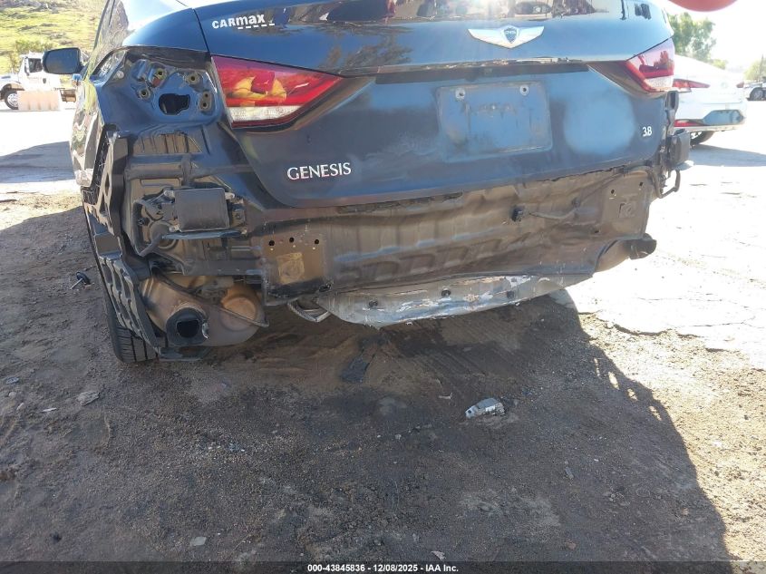 2016 Hyundai Genesis 3.8 VIN: KMHGN4JE0GU129260 Lot: 43845836