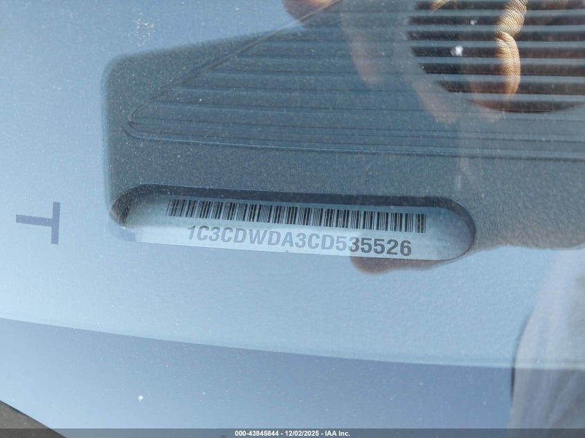 1C3CDWDA3CD535526 2012 DODGE CALIBER photo no. 9