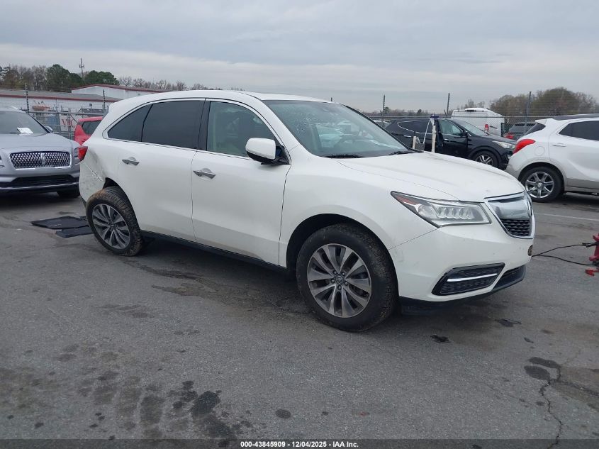 ACURA MDX TECHNOLOGY PACKAGE