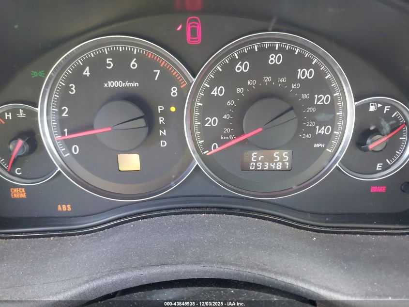 2008 Subaru Outback 2.5I/2.5I L.l. Bean Edition VIN: 4S4BP61C687304741 Lot: 43845938