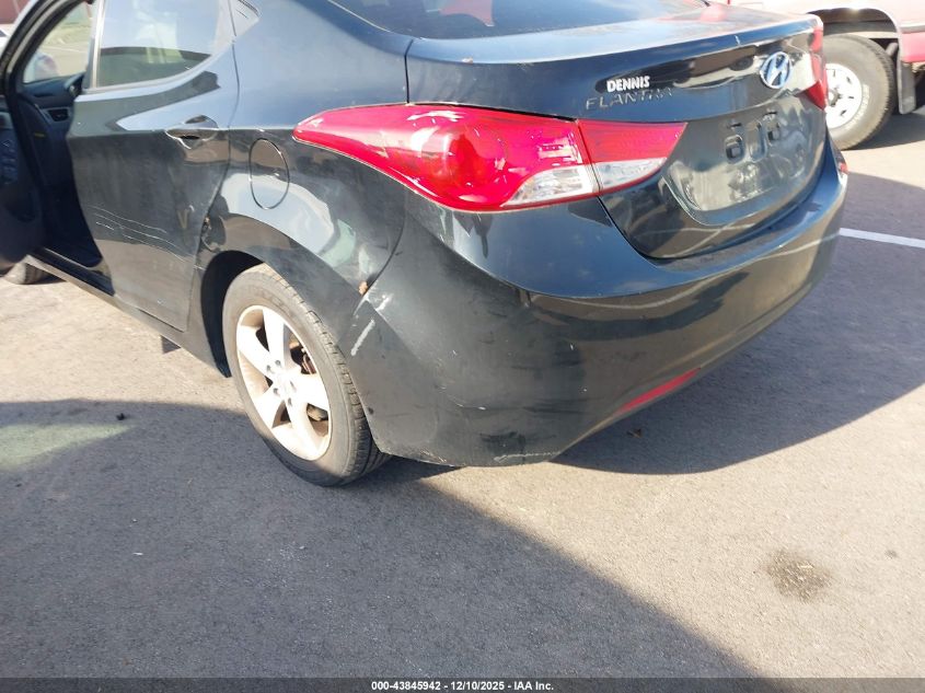 2011 Hyundai Elantra Gls VIN: 5NPDH4AE9BH011502 Lot: 43845942