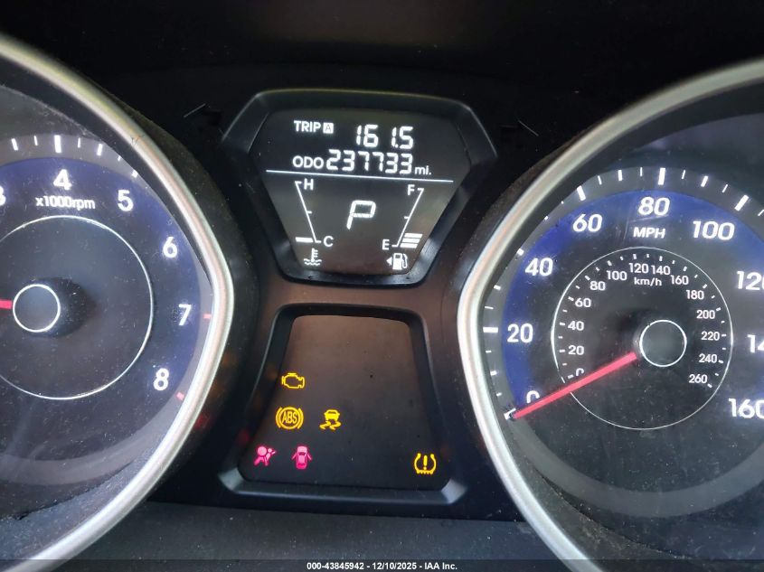 2011 Hyundai Elantra Gls VIN: 5NPDH4AE9BH011502 Lot: 43845942