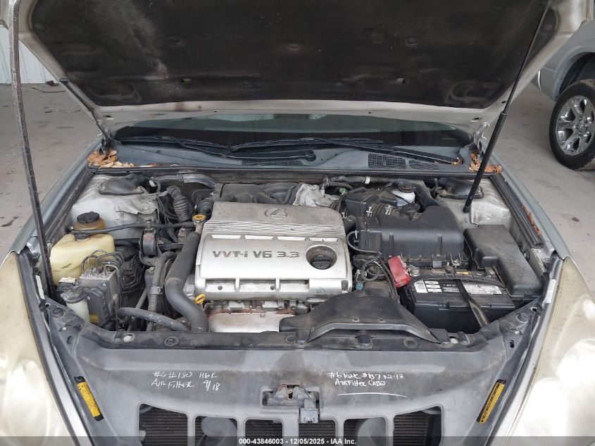 2004 Lexus Es 330 VIN: JTHBA30G745037185 Lot: 43846003