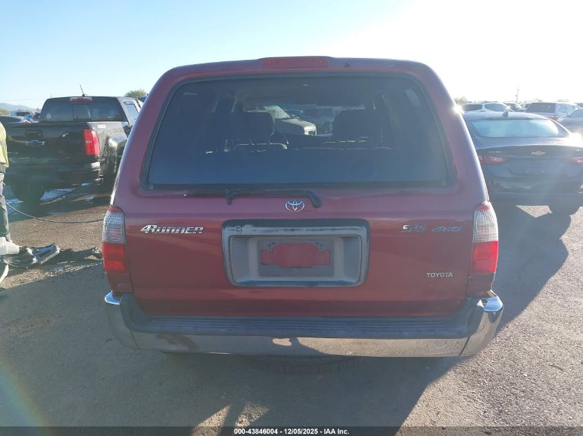 2000 Toyota 4Runner Sr5 V6 VIN: JT3HN86RXY0271219 Lot: 43846004