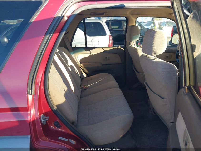 2000 Toyota 4Runner Sr5 V6 VIN: JT3HN86RXY0271219 Lot: 43846004