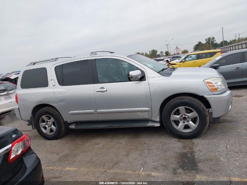 2004 Nissan Pathfinder Armada Se VIN: 5N1AA08A44N743246 Lot: 43846019