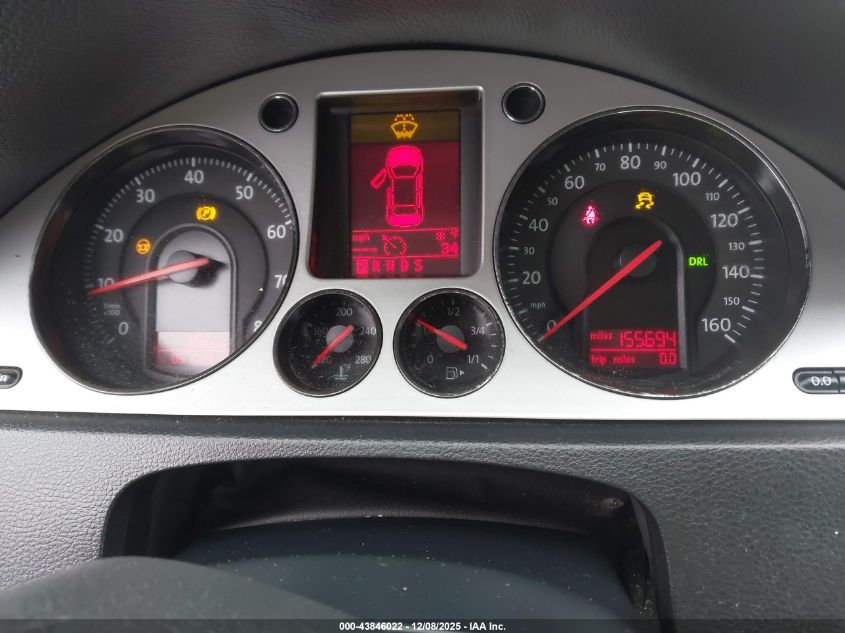 2008 Volkswagen Passat Komfort VIN: WVWAK73C58P062560 Lot: 43846022