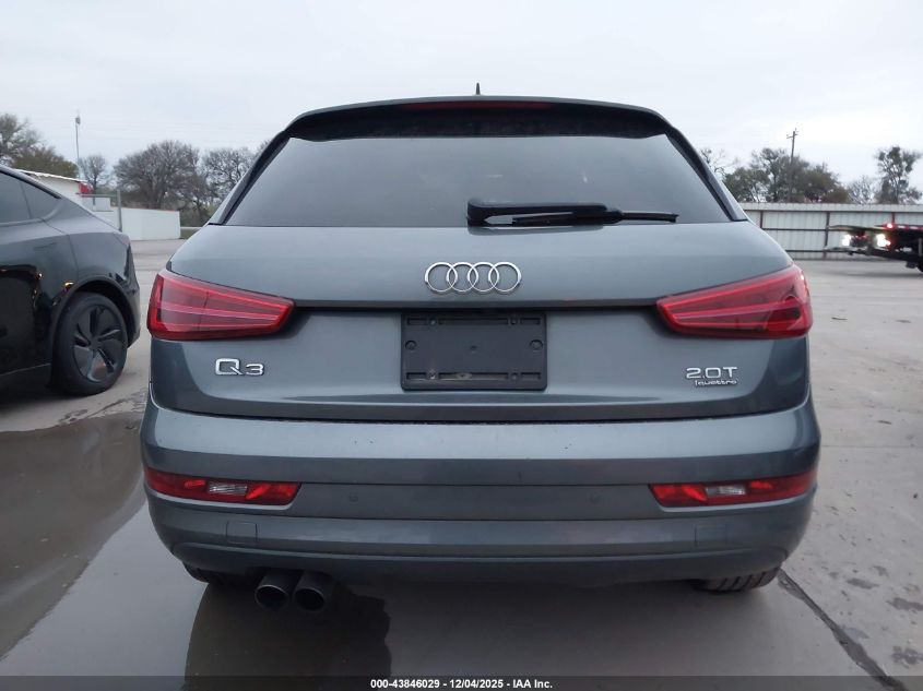 2016 Audi Q3 2.0T Premium Plus VIN: WA1EFCFSXGR023798 Lot: 43846029