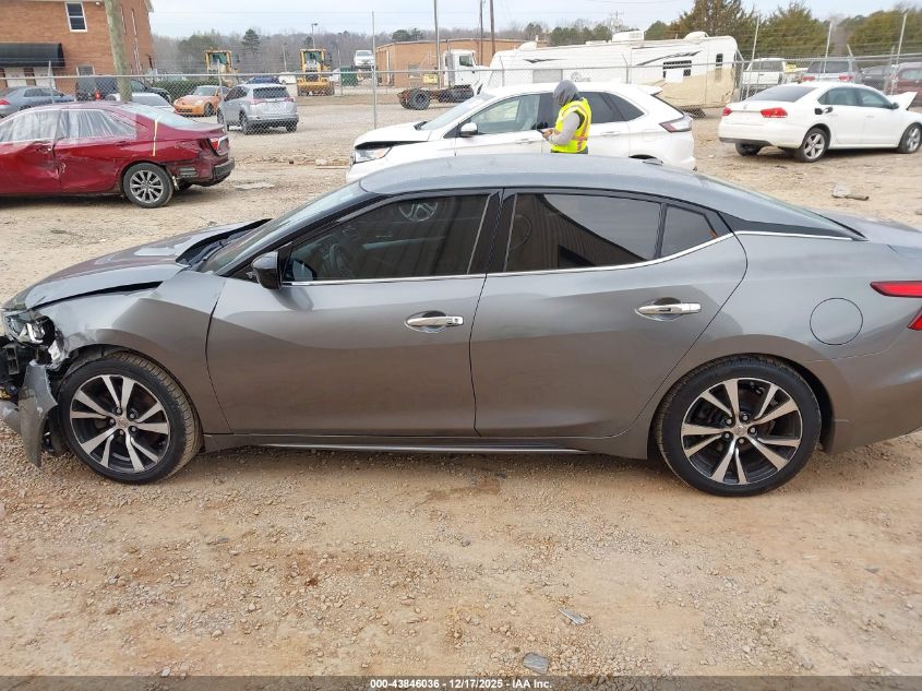 2018 Nissan Maxima 3.5 S VIN: 1N4AA6AP7JC388298 Lot: 43846036