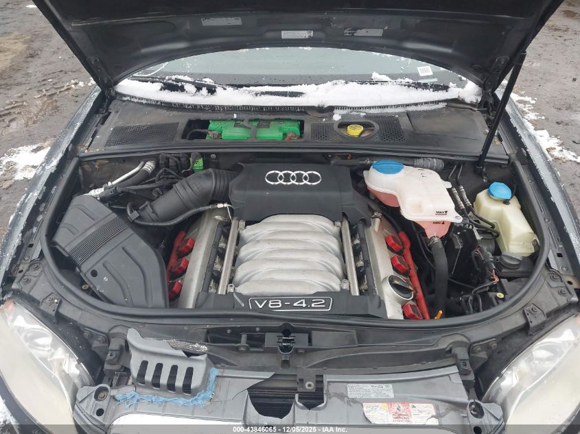 2008 Audi S4 4.2 VIN: WUARL48H38K900152 Lot: 43846065