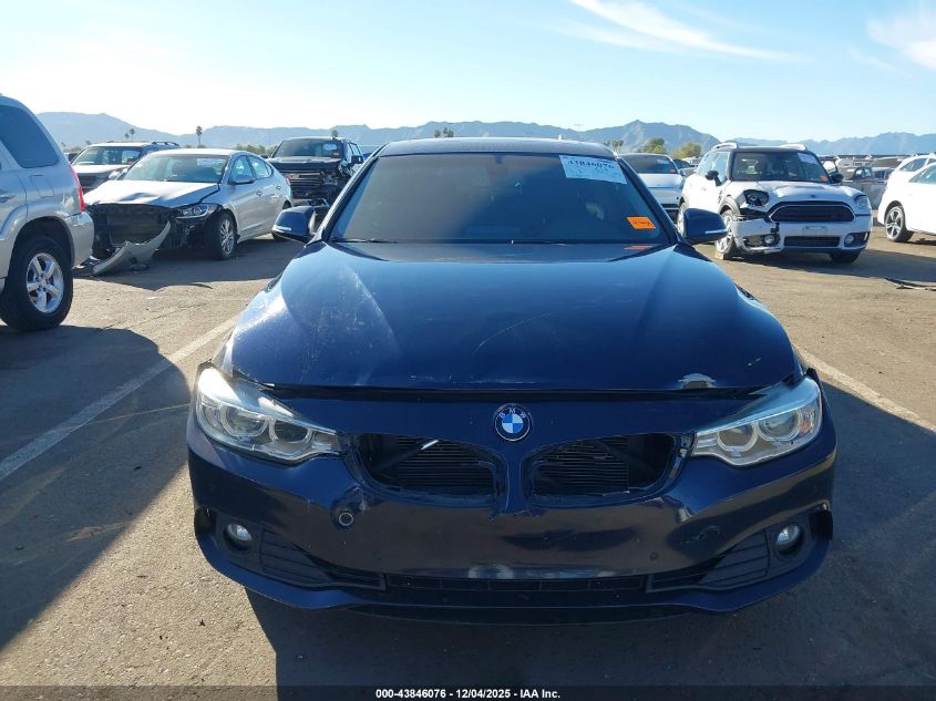 2015 BMW 428I VIN: WBA3N7C57FK225489 Lot: 43846076