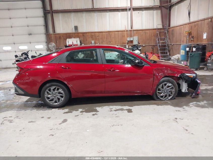 2024 Hyundai Elantra Sel VIN: KMHLM4DG2RU689167 Lot: 43846082