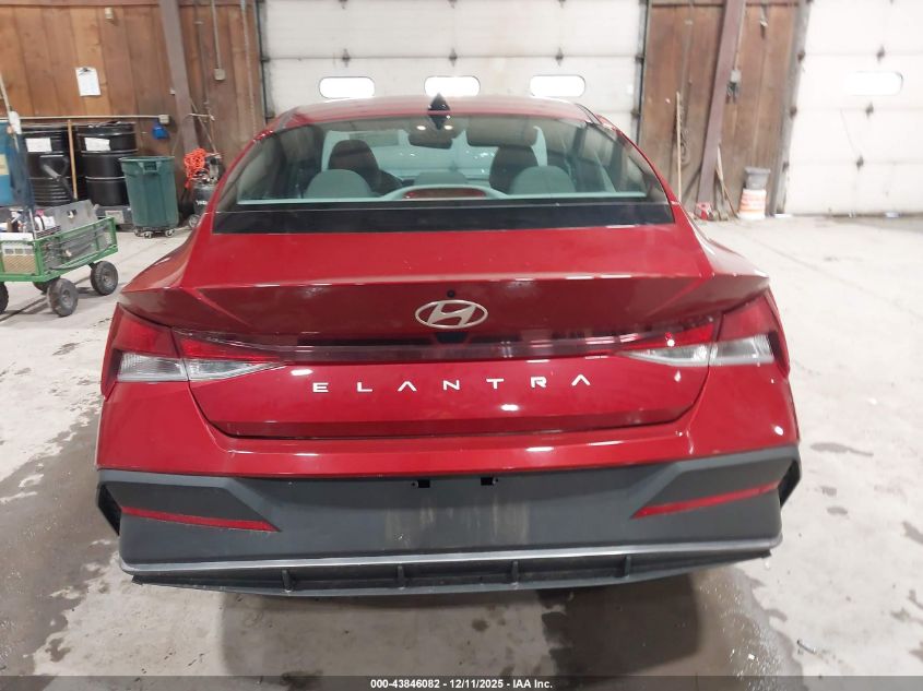 2024 Hyundai Elantra Sel VIN: KMHLM4DG2RU689167 Lot: 43846082