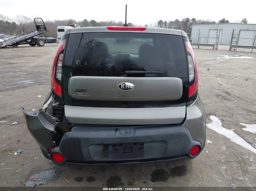 2015 Kia Soul VIN: KNDJN2A21F7209054 Lot: 43846109