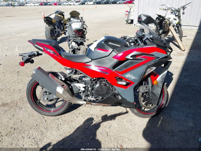 2025 Kawasaki Ex500 VIN: ML5EXGG16SDA68451 Lot: 43846110