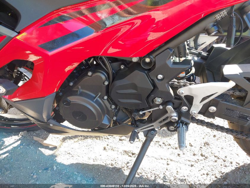 2025 Kawasaki Ex500 VIN: ML5EXGG16SDA68451 Lot: 43846110