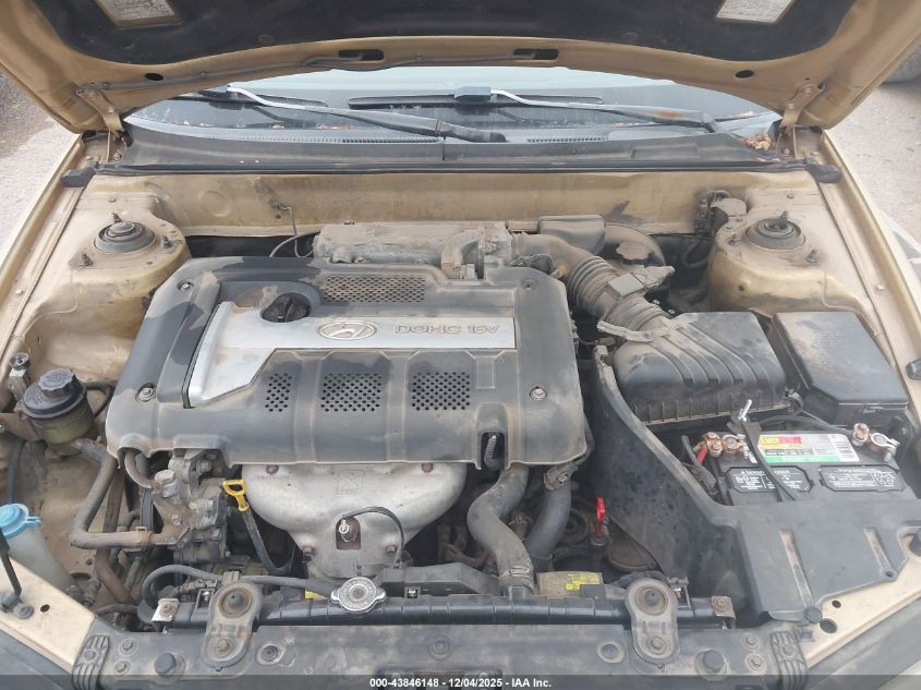 2004 Hyundai Elantra Gls/Gt VIN: KMHDN46D84U721164 Lot: 43846148