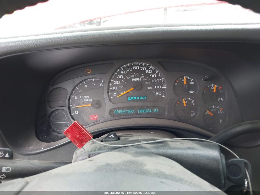 2003 Chevrolet Silverado 1500 Lt VIN: 1GCEK19T03E279038 Lot: 43846175