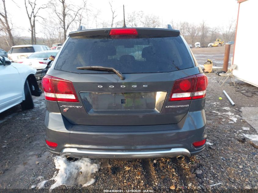 2018 Dodge Journey Crossroad Awd VIN: 3C4PDDGGXJT387576 Lot: 43846181