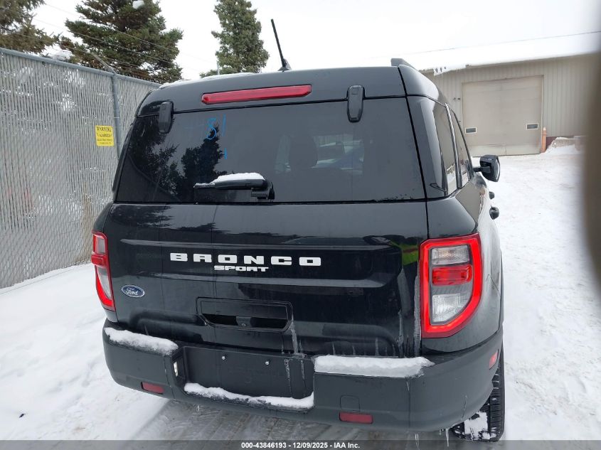 2021 Ford Bronco Sport Big Bend VIN: 3FMCR9B69MRA72275 Lot: 43846193