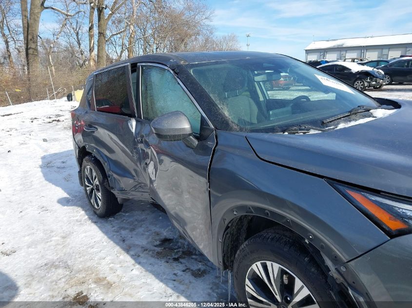 2023 Nissan Rogue Sv Intelligent Awd VIN: JN8BT3BB8PW469543 Lot: 43846205