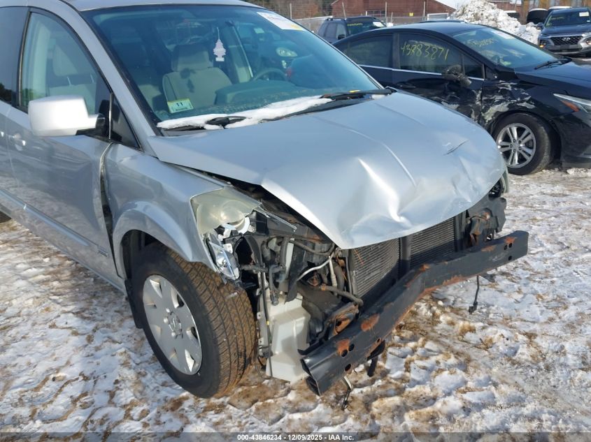 2006 Nissan Quest 3.5 S VIN: 5N1BV28U06N127951 Lot: 43846234