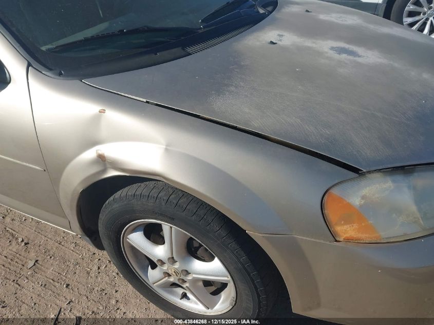 2004 Dodge Stratus Sxt VIN: 1B3EL46X14N203305 Lot: 43846268