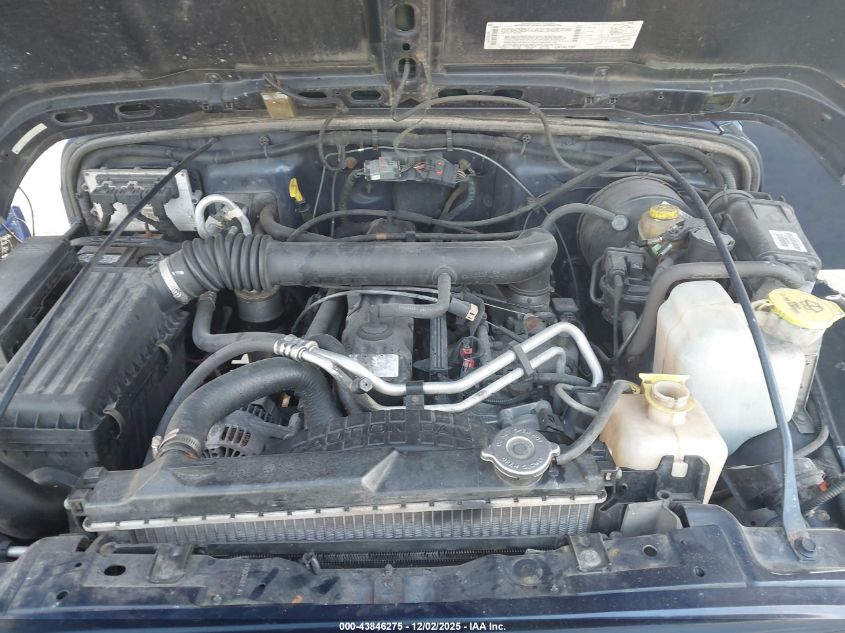 2002 Jeep Wrangler Sport VIN: 1J4FA49S62P737288 Lot: 43846275