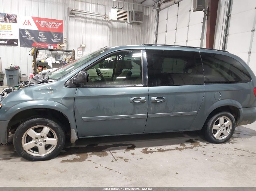 2007 Dodge Grand Caravan Sxt VIN: 2D4GP44L27R267987 Lot: 43846297