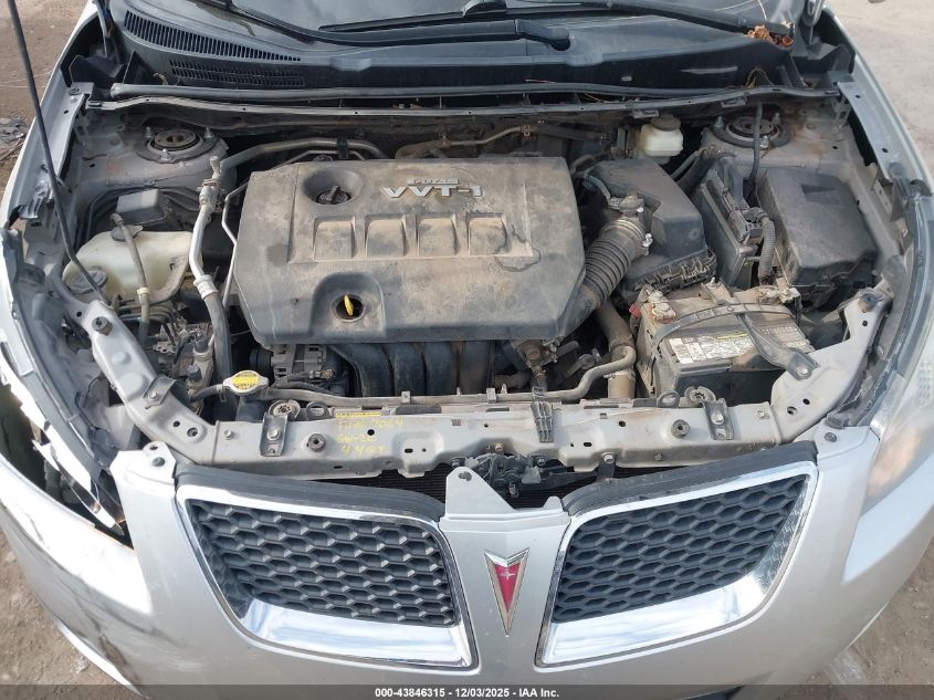 2009 Pontiac Vibe VIN: 5Y2SP678X9Z426791 Lot: 43846315