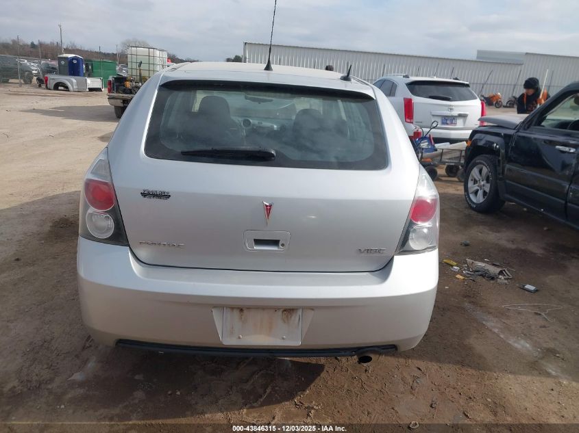 2009 Pontiac Vibe VIN: 5Y2SP678X9Z426791 Lot: 43846315