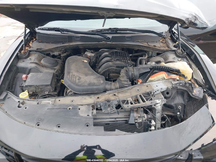 2016 Dodge Charger Sxt VIN: 2C3CDXHG3GH215524 Lot: 43846322